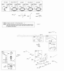 Alternator Controls Ignition Diagram and Parts List for 31A607-0026-G1  Briggs and Stratton Engine
